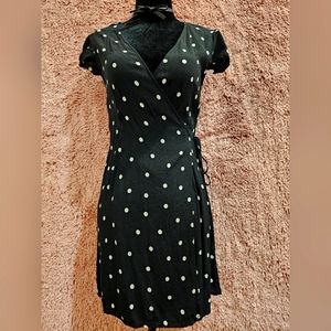 Forever 21 Polka Dot Wrap Dress